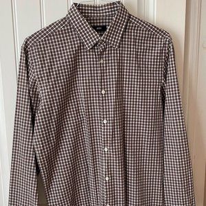 Used Hugo Boss plaid shirt
